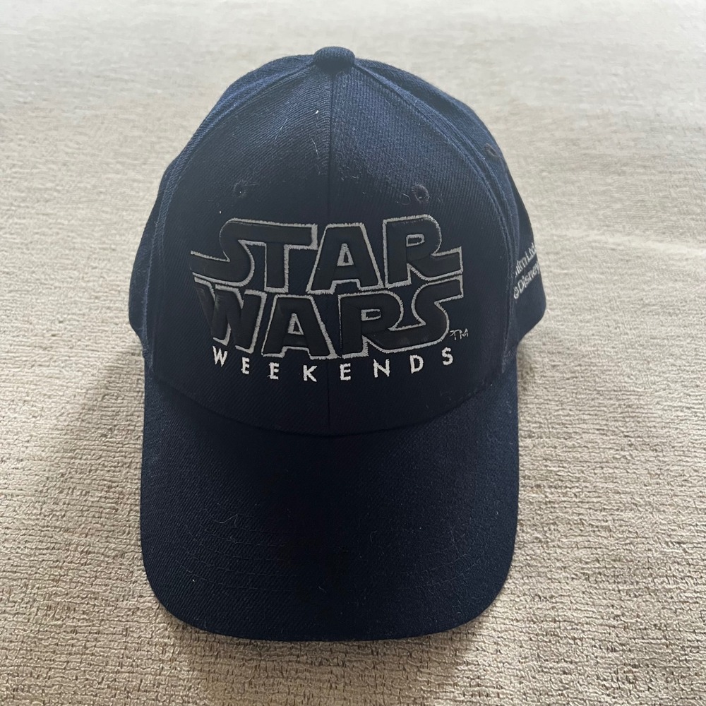 Disney Star Wars Weekends Hat Navy Blue Walt Disney World Top of the World Cap